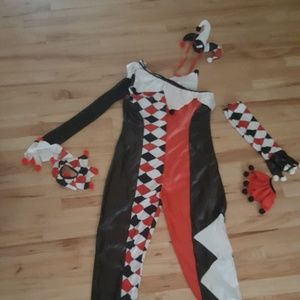 Harlequin / clown suit